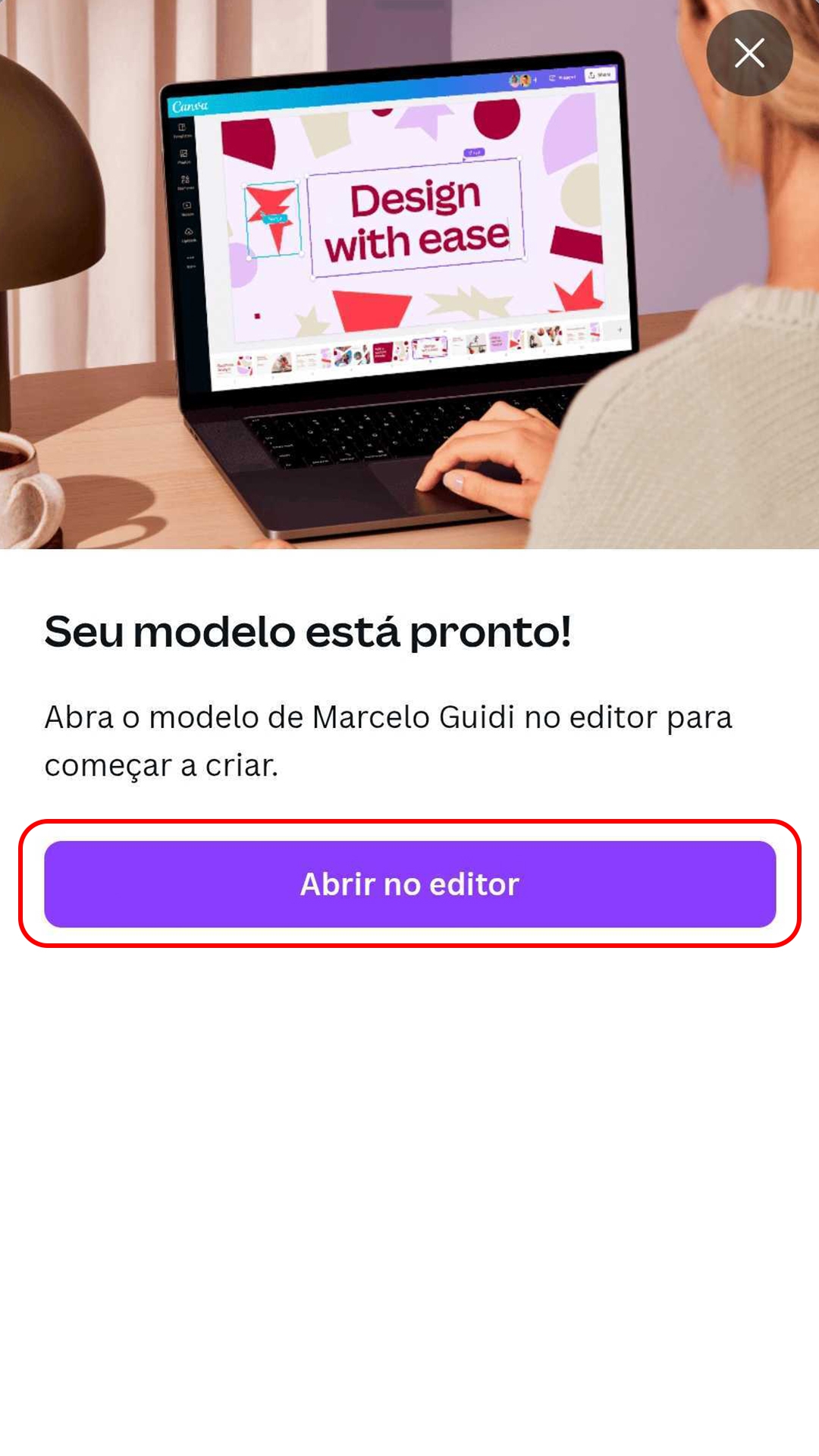 Abrindo o Editor